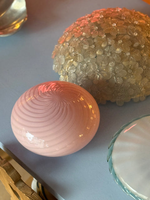 Pink wall / ceiling lamp