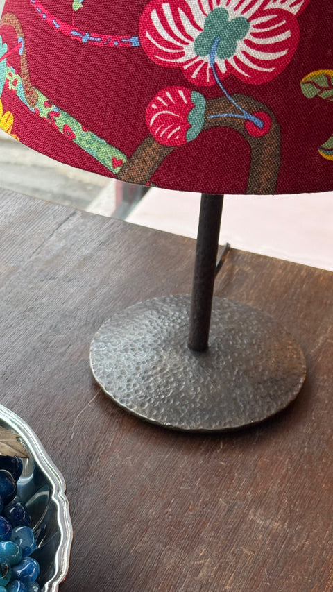 Hammered vintage lamp