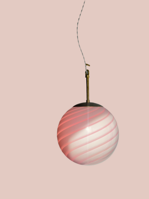 Murano ceiling light - pink D 20
