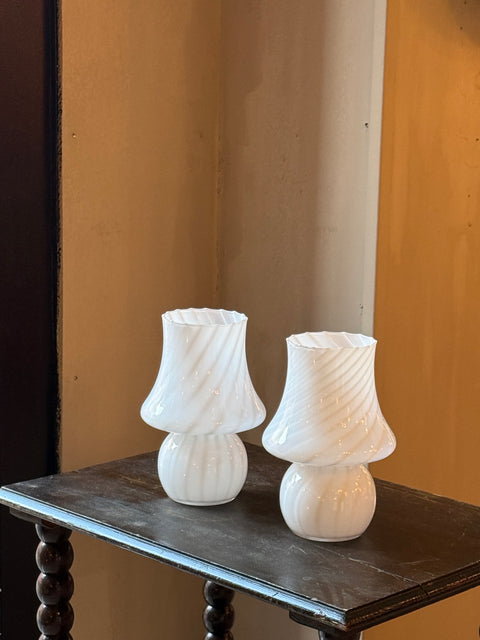Vintage Murano Mushroom lamp