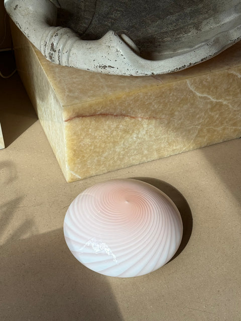Vintage Murano wall / ceiling lamp