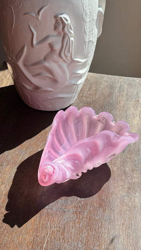 Vintage Murano Shell dish
