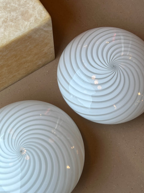 Vintage Murano wall / ceiling lamp