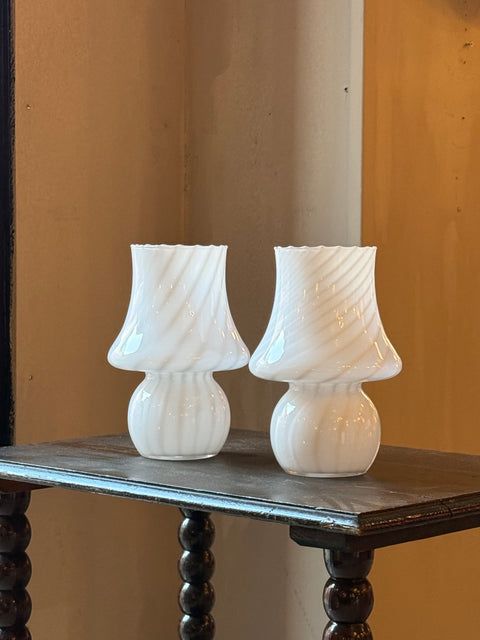 Vintage Murano Mushroom lamp