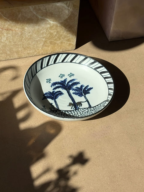 Big stoneware bowl