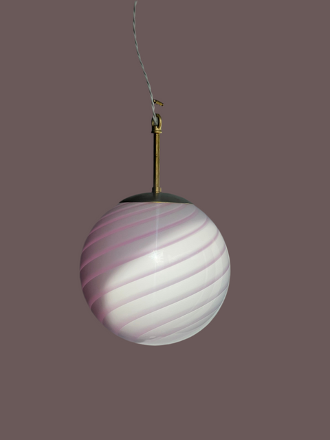 Murano ceiling light - pink D 20