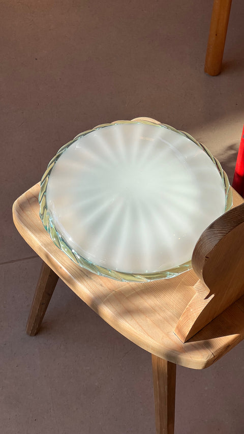 Vintage Murano wall / ceiling lamp