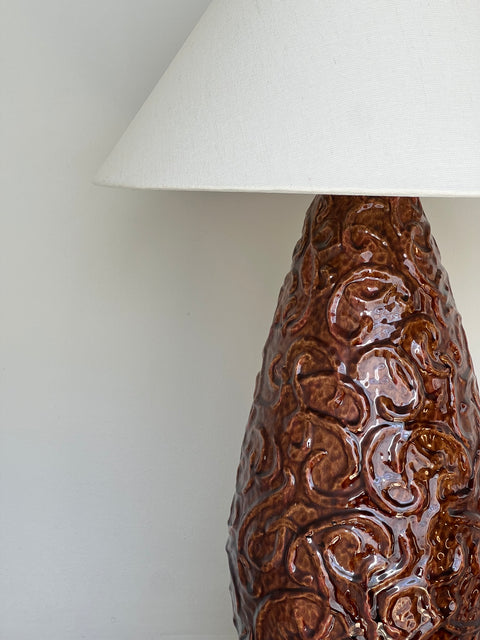 Table lamp - Vintage ceramic lamp