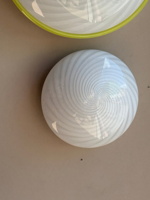Vintage Murano wall / ceiling lamp