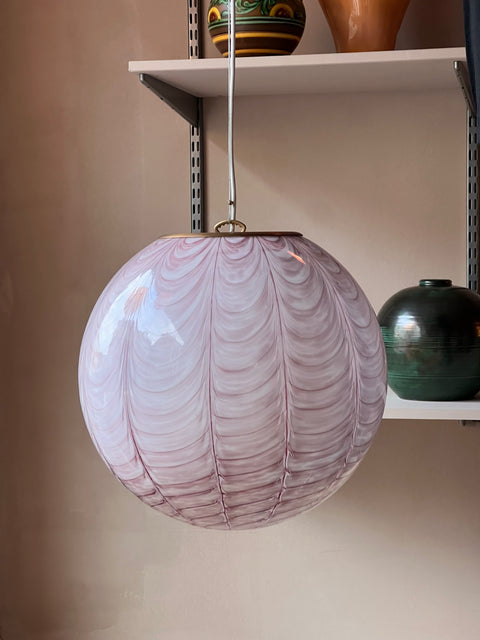 Murano ceiling lamp - pink Phoenix D 40