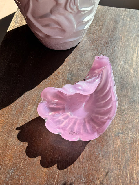 Vintage Murano Shell dish