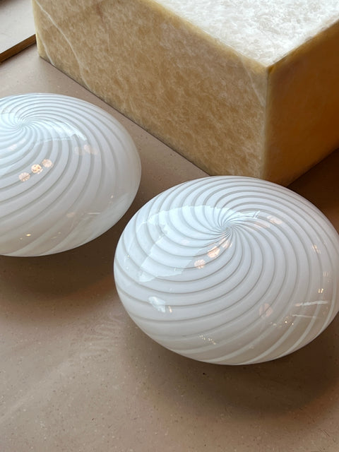 Vintage Murano wall / ceiling lamp