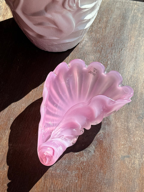 Vintage Murano Shell dish