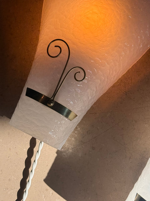 Pair of Sculptural Wall Sconces