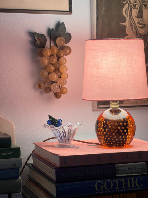 Vintage table lamp - Murano Bullicante