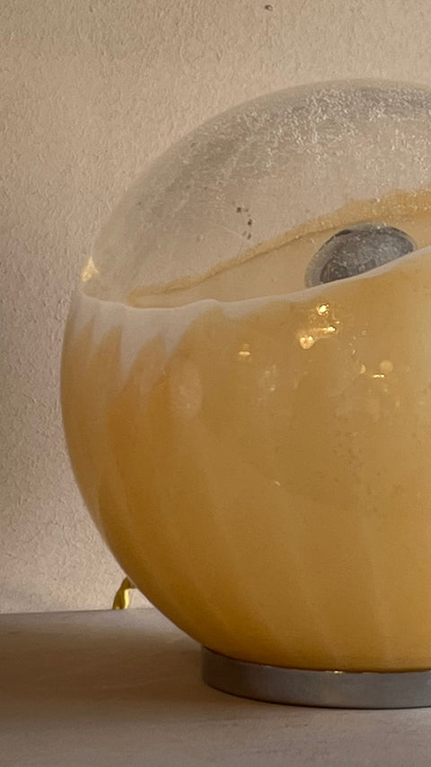 Vintage Murano table lamp - Honey