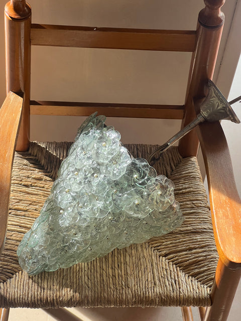 Vintage Murano ceiling lamp - Flower