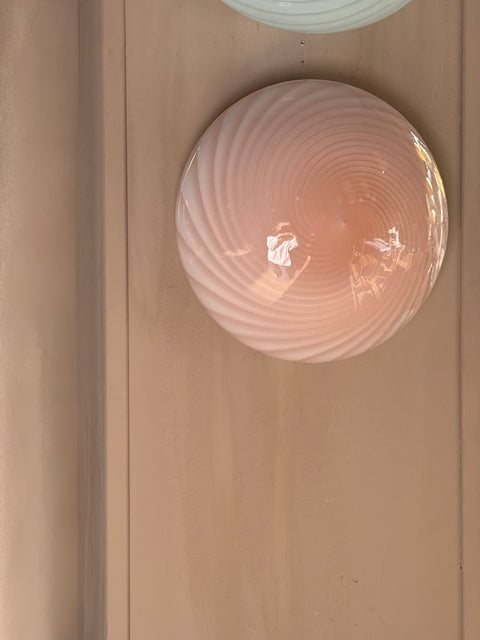 Vintage Murano wall / ceiling lamp