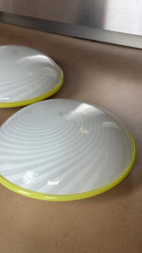 Vintage Murano wall / ceiling lamp