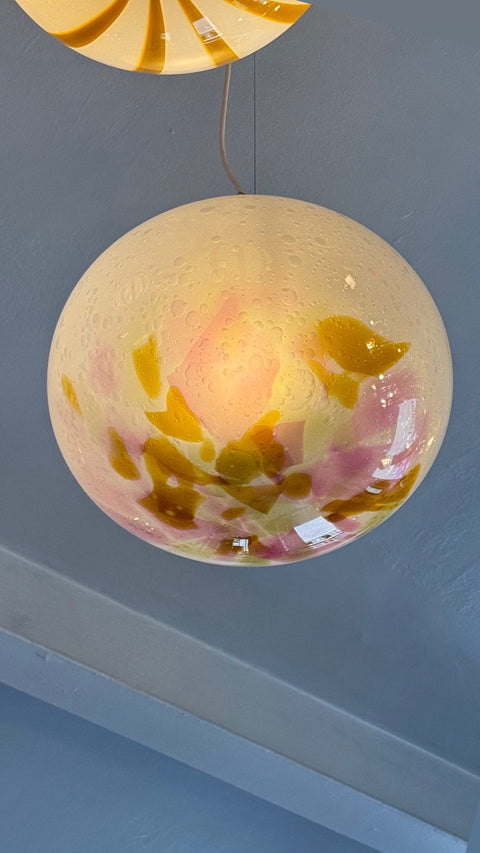 Vintage Murano ceiling lamp - oval
