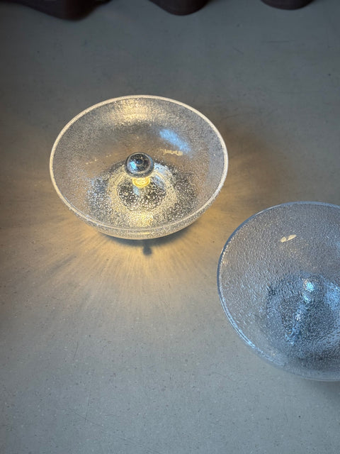 Space age wall / ceiling lamp