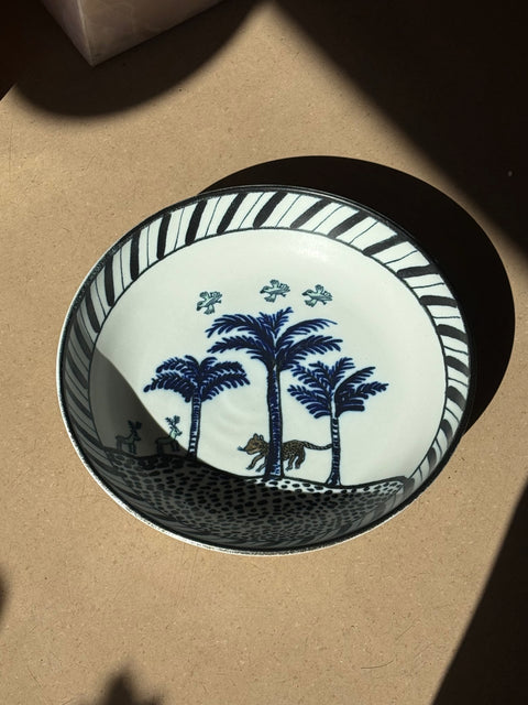 Big stoneware bowl