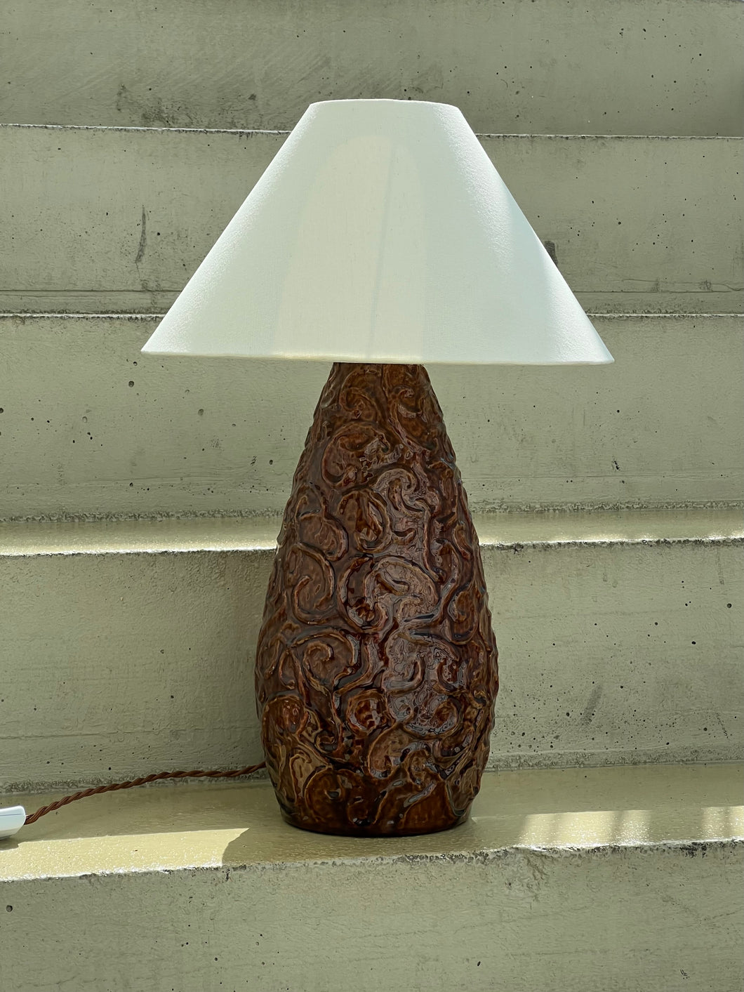 Table lamp - Vintage ceramic lamp