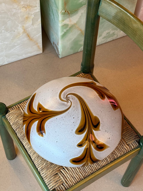 Vintage Murano wall/ceiling lamp