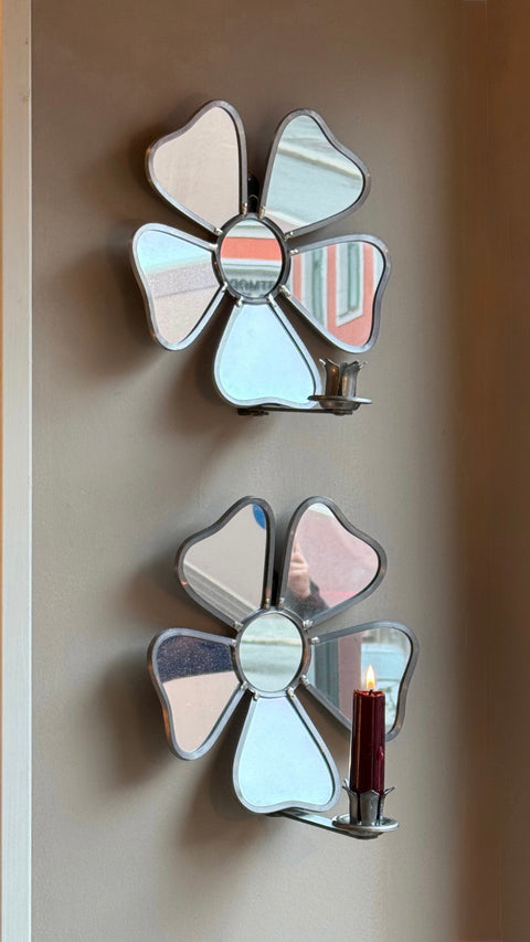 Wall candle holder