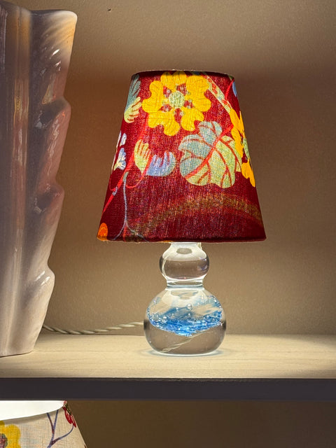 Petit glass table lamp