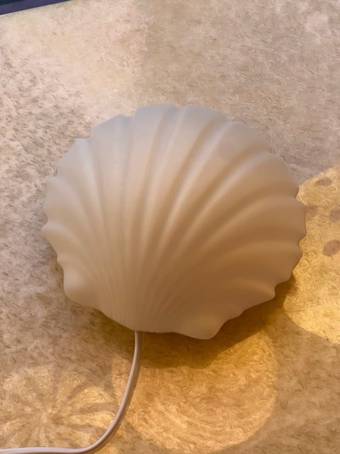 Vintage wall lamp - seashell