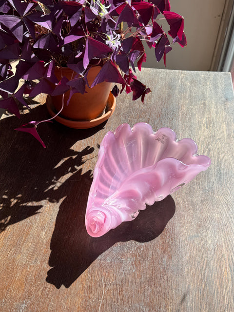 Vintage Murano Shell dish