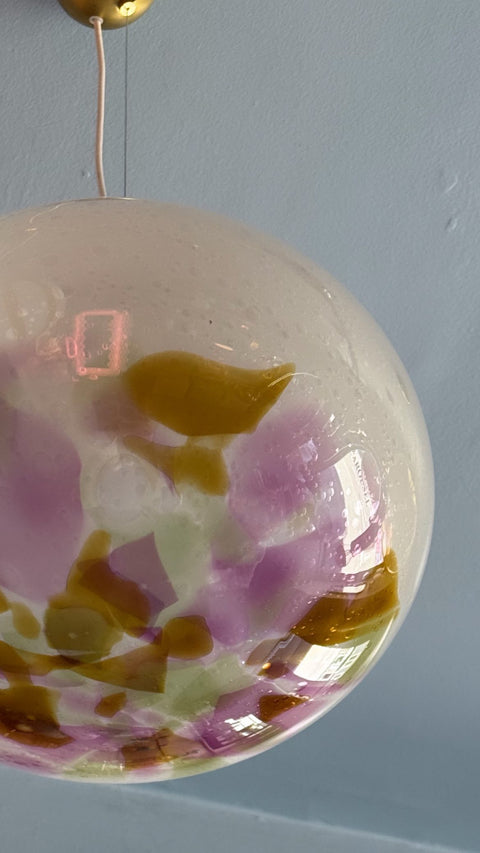 Vintage Murano ceiling lamp - oval