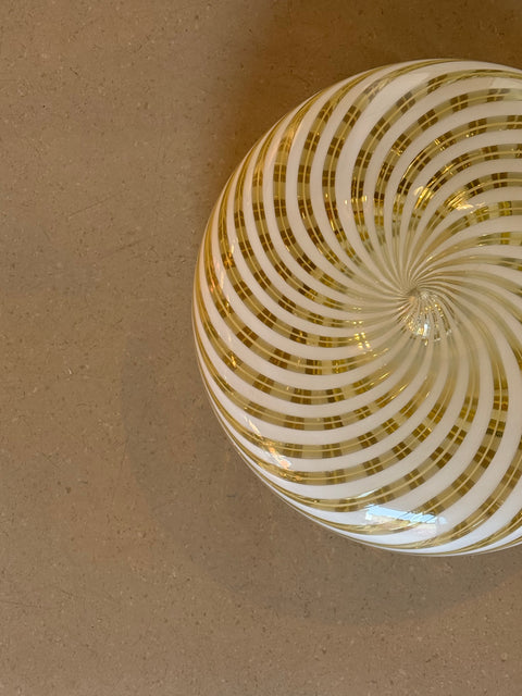 Vintage murano wall ceiling lamp