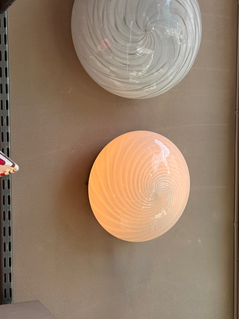 Vintage Murano wall / ceiling lamp