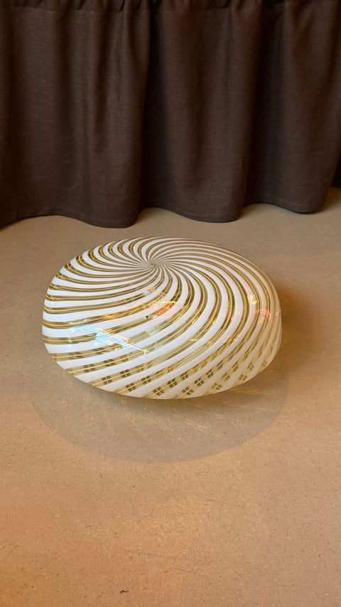 Vintage murano wall ceiling lamp