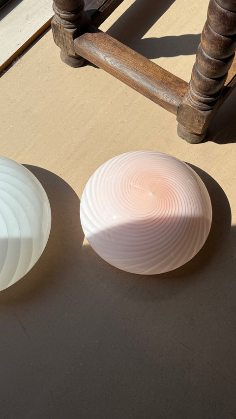 Vintage Murano wall / ceiling lamp