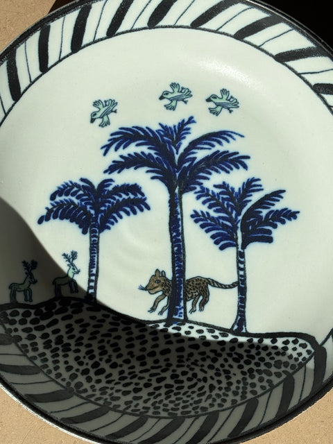 Big stoneware bowl