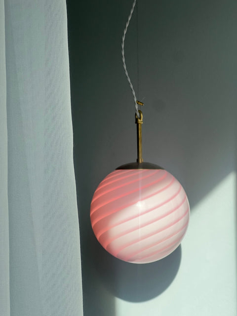 Murano ceiling light - pink D 20