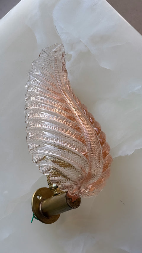 Vintage leaf lamp