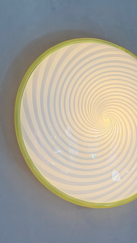 Vintage Murano wall / ceiling lamp