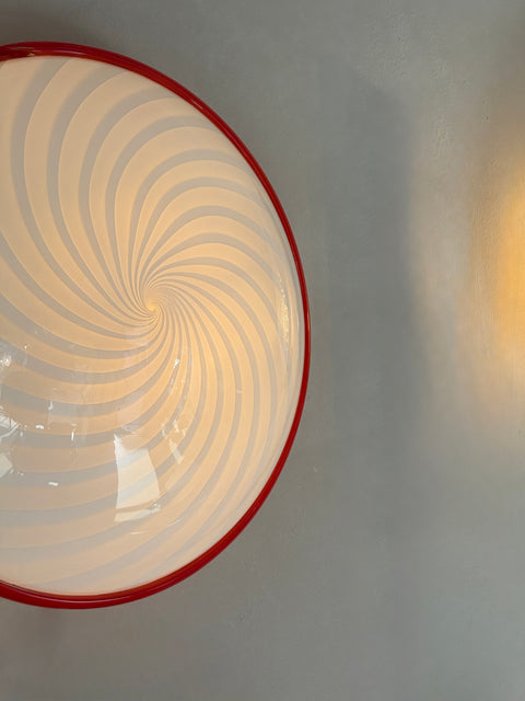 Vintage Murano wall / ceiling lamp