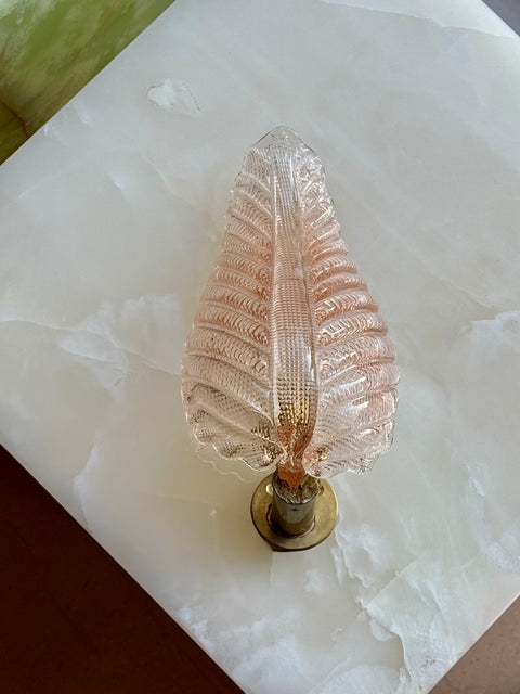Vintage leaf lamp