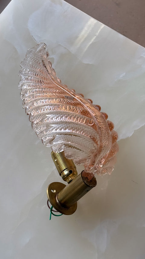 Vintage leaf lamp