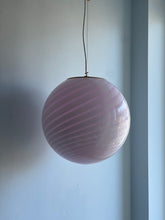 Load image into Gallery viewer, Murano ceiling light - pale pink D40
